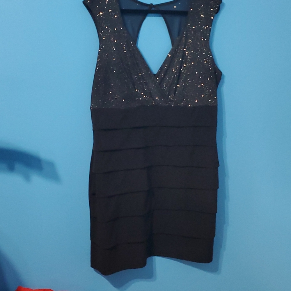 En Focus Black dress 18W